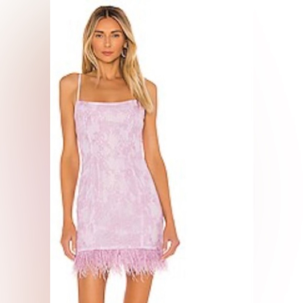 Judy mini dress in lilac